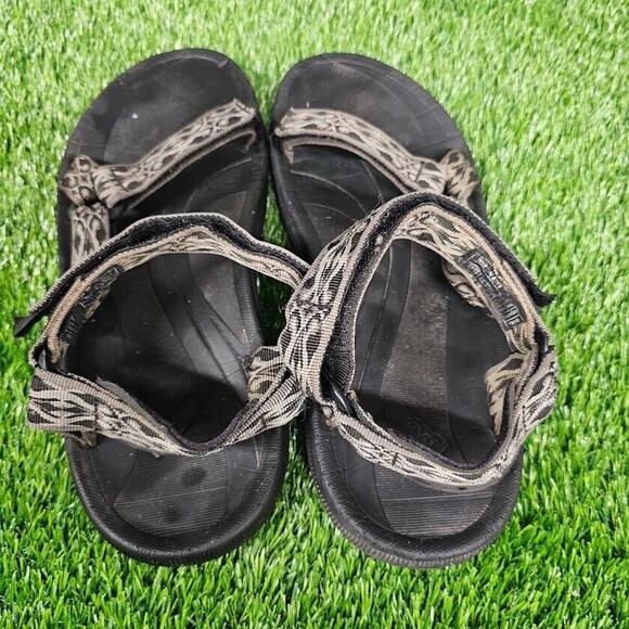 TEVA Men Sandal 6584 Mens Size 13 EUR 47 Black Grey Water Shoes FLAW Canoe Kayak - Picture 4 of 7